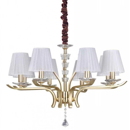 Люстра Ideal Lux PEGASO SP8 OTTONE SATINATO