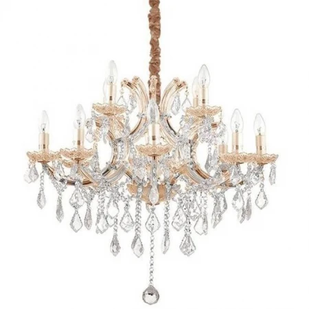 Хрустальная люстра Ideal Lux NAPOLEON SP12 ORO