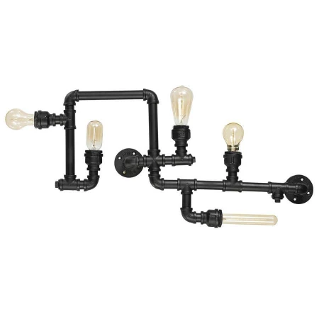 Бра Ideal Lux PLUMBER PL5 NERO