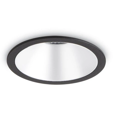 Точечный светильник Ideal Lux GAME ROUND BLACK WHITE