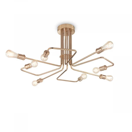 Потолочная люстра Ideal Lux Triumph Pl8 Ottone Antico