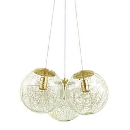 Подвесная люстра Ideal Lux Mapa Sat SP3 Ottone