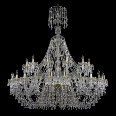 Подвесная люстра Bohemia Ivele 1410/24+12/530/XL-156/G/V0300