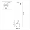 Подвесной светильник Odeon Light Okia 4671/1 Подвесной светильник Odeon Light Okia 4671/1