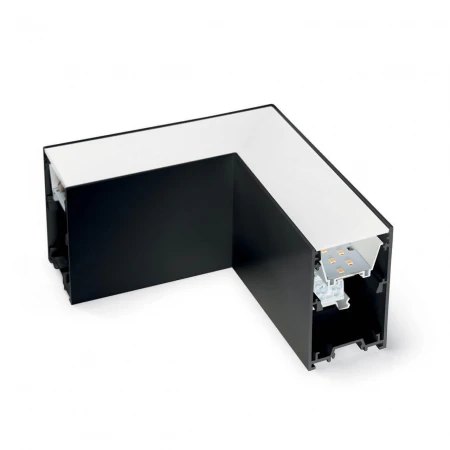 Соединитель угловой Ideal Lux Fluo Corner 4000K Bk