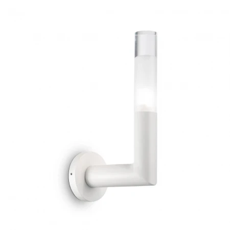 Уличный настенный светодиодный светильник Ideal Lux Eclisse AP1 Bianco